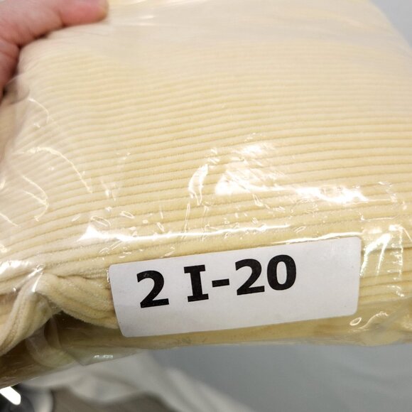 Aritzia Wilfred Free Lennox Pleated Pants Size 4 High Rise Corduroy Mom Baggy - Picture 15 of 15